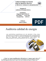 Auditoria Calidad de Energía