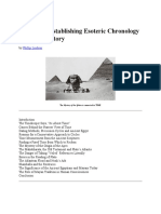 TIME: Re-Establishing Esoteric Chronology in World History: Phillip Lindsay