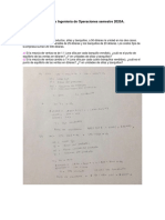 Taller 1 de Ingeniería de Operaciones Semestre 2020A