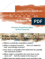 Firms in Competitive Markets: C o N o M Ics