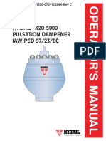 Operator's Manual: Hydril K20-5000 Pulsation Dampener IAW PED 97/23/EC