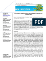 Effect of Hydrogel On Growth, Yield and Economics of Rainfed Castor