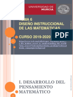 TEMA 6 Final Diseño Instruccional Matemáticas 2019-2020