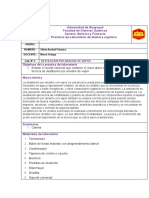 Universidad de Guayaquil Facultad de Ciencias Químicas Carrera: Química y Farmacia Prácticas de Laboratorio de Química Orgánica