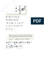 Ecuaciones Dimencionales