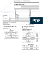 Manual Transmission and Differential