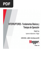 1 Interruptores - Fundamentos Básicos y Tiempos de Operación (19-V1)