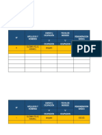 Planilla Tiempo Parcial