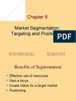 Market Segmentation, Targeting and Positioning