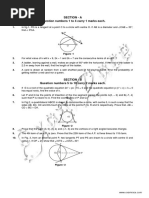 Section - A Question Numbers 1 To 4 Carry 1 Marks Each