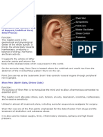 Auricular Acupuncture - Master Points: Point Zero (Ear Center, Point of Support, Umbilical Cord, Solar Plexus)