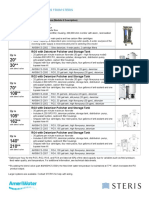 Equipment Sizing Worksheet: Water Treatment Systems From Steris