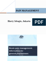 Acute Pain Management, TIR Jakarta 20 April 2013