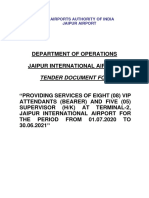 Jaipur Airport Tender