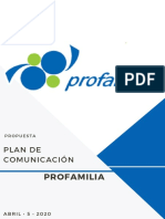 Propuesta Profamilia PDF