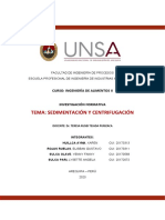 Formato Ficha Resumen - Sedimentación y Centrifugación