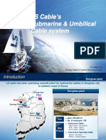 LS Cable's Submarine & Umbilical Cable System