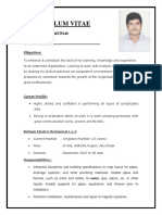 Curriculum Vitae: Ganesh Debunath Mobile No.: +971504539140 Abu Dhabi, U.A.E