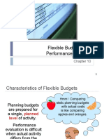 Flexible Budgets and Performance Analysis