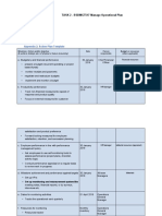 TASK 2 BSBMGT517 Manage Operational Plan TASK 2 BSBMGT517 Manage Operational Plan