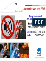 PPAP Webinar Core Tools PDF