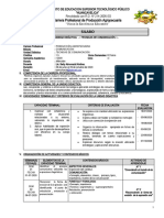 Syllabus Agropecuaria I-2020