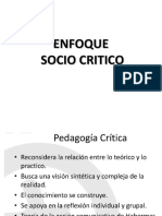 Enfoque Socio Critico