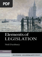 Elements of Legislation PDF