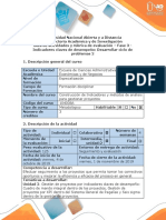 Guia de Actividades y Rúbrica de Evaluación-Fase 3-Indicadores Claves de Desempeño. Desarrollar Ciclo de Problemas 2