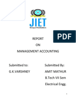 Management Accounting