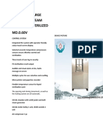 Large Steam Sterilized MD.0.60V: The Opening and Closing Movement, As Well As The Locking System Are All Automatic