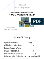 Biology Laboratory Experiment Report