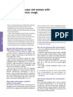 A 45-Year-Old Woman With A Chronic Cough: Case 21