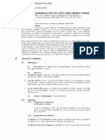 Modulo 10. Determinacion de Azucares Reductores en Alimentos PDF