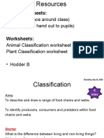 Presentation On Classification of Plants and Animals - With Practice Quiz