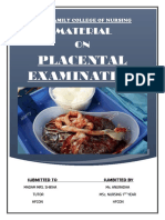 Placental Examination