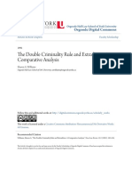 The Double Criminality Rule and Extradition - A Comparative Analys PDF