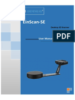 Einscan-Se: User Manual