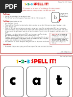 1 2 3 Spell It CVC PDF