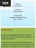 Tarea 2 de Tests Proyectivo