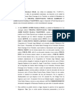 Pedido de Extincion de Patrimonio Familiar Lote 15