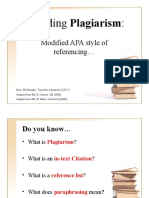 Plagiarism