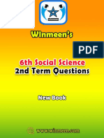 6th STD Social Science 2nd Term Additional Questions