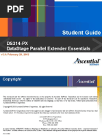 Student Guide: Ds314-Px Datastage Parallel Extender Essentials