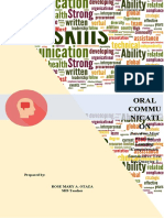 Oral Communication in Context Module Based On MELC Summative Test