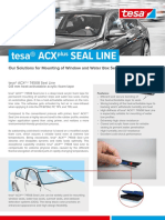 Tesa® ACX Seal Line: Our Solutions For Mounting of Window and Water Box Seals