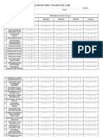 Transit Form Year 1 PBD