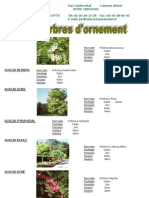 Les Arbres D'ornement