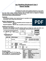 2009 - 01 - 04 Happy Hacking User Guide