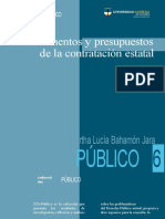 Elementos y Presupuestos de La Contratacion Estatal